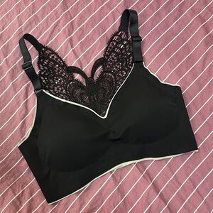 Elegant Black Lace Bralette